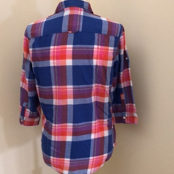 American Eagle. Button down Shirt. Plaid. Medium - Picture 9 of 12